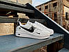 Чоловічі кросівки Nike Air Force 1 (41-46) White білі, фото 10