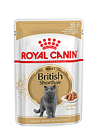 Консерва для взрослых котов Royal Canin British Shorthair породы британская короткошерстная пауч 85 г 2032001