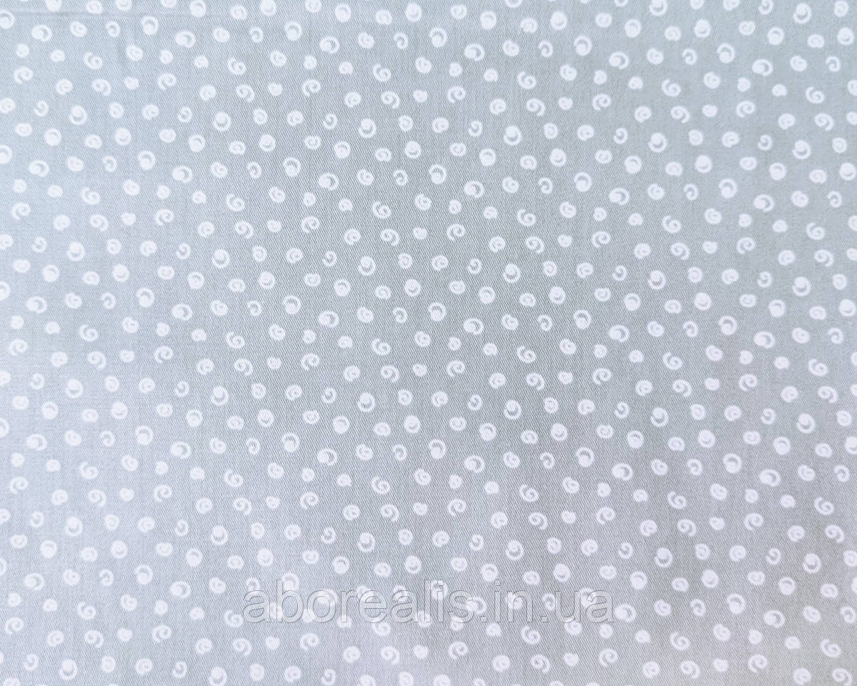 Тканина бавовна "Завитки". Відріз 40*50 см, фото 1