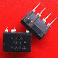 Микросхема STR-A6069H A6069H 700V 100кГц 19Вт DIP-7