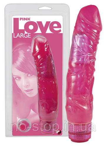 Вібратор Pink Love Large, фото 1
