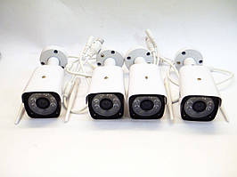 Комплект відео спостереження 4 бездротові камери HD720