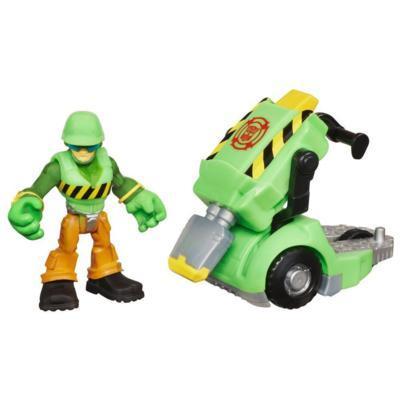 Go Волькер 1972 з пневматичним молотком Боти рятувальники, Walker, Jackhammer, Rescue Bots, Hasbro