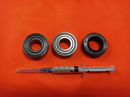 Комплект підшипника і сальник Indesit, Ariston, Zanussi (6203, 6203, 22*40*8/11,5, мастило)