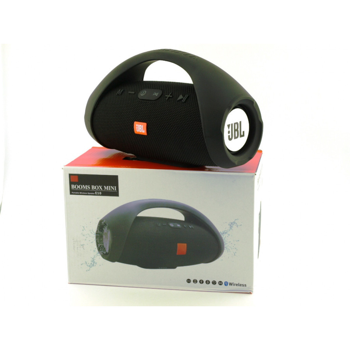 Портативная колонка "JBL Boombox Mini New IPX7/E10 Small" Bluetooth 21.5x7.5 см