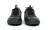 Кросівки шкіряні чоловічі демісезонні взуття великих розмірів Rosso Avangard Ada Black Floto TPR BS, фото 5