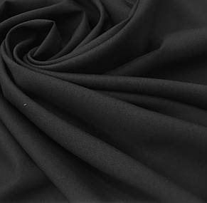 Габардин чорний тканина, фото 2