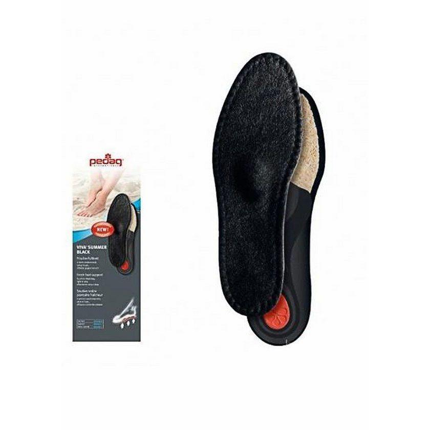 Ортопедична устілка чорна Viva SUMMER BLACK Sneaker арт. 2883, Pedag Тільки розмір 37., фото 1