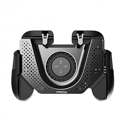 Ігровий бездротової контролер джойстик геймпад для телефону з охолодженням PRODA PD-D03 Чорний