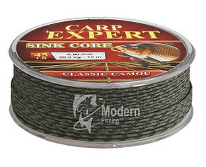 Лідкор Carp Expert Sink Core Classic Camou 10 m 0.9 mm 45LBS 20.5kg + голка