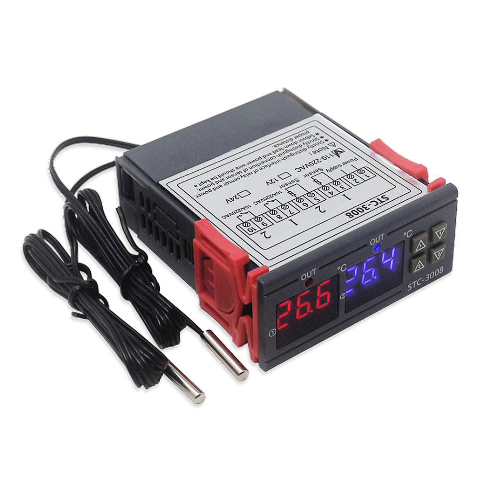 Терморегулятор — термостат цифровий STC-3008, 220V