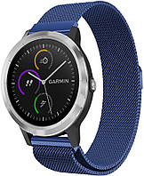 Миланская Петля Garmin Vivoactive 3 Blue (Гармин Вивоактив 3)