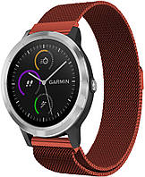 Миланская Петля Garmin Vivoactive 3 Red (Гармин Вивоактив 3)