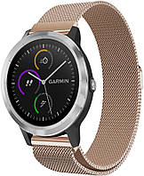 Миланская Петля Garmin Vivoactive 3 Rose Gold (Гармин Вивоактив 3)