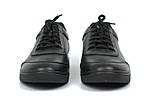 Кросівки шкіряні чоловічі демісезонні взуття великих розмірів Rosso Avangard Ada Black Floto BS, фото 5
