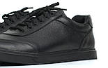 Кросівки шкіряні чоловічі демісезонні взуття великих розмірів Rosso Avangard Ada Black Floto BS, фото 9