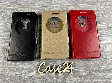 Шкіряний чохол-книжка Momax для Asus Zenfone 3 (ZE520KL) (3 кольори)