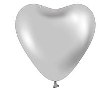 12 "Серце Хром Silver срібний  Kalisan