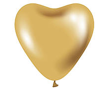 12 "Серце Хром Gold золотий Kalisan