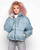 Демисезонная женская куртка ТМ X-Woyz 8892 Размеры 48 мята