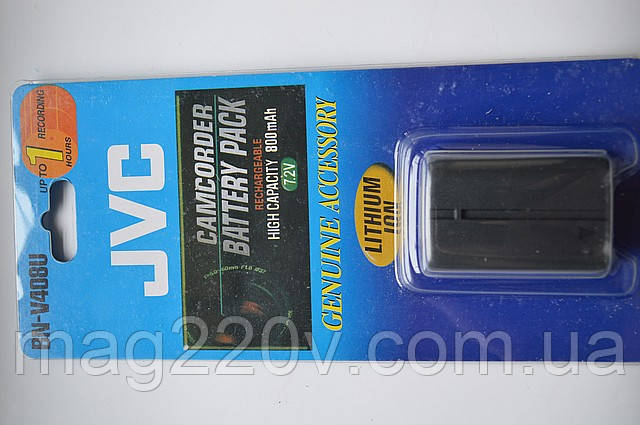 Аккумулятор JVC BN-V408U - фото 1 - id-p16447472