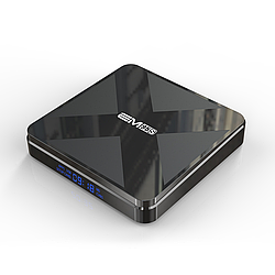 Android TV приставка, медіаплеєр Amlogic TV BOX EM95S |S905X3, 2GB RAM, 16GB ROM| Чорний