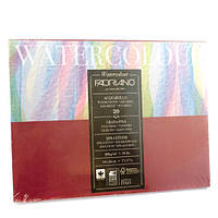 Альбом-склейка для акварели A5 Fabriano Watercolor 18х24см 200г/м2 среднее зерно 20л (8001348173502)
