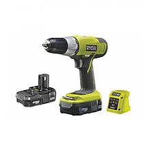 Дриль-шуруповерт акумуляторна Ryobi R18DDP-LL13G ONE+, фото 5