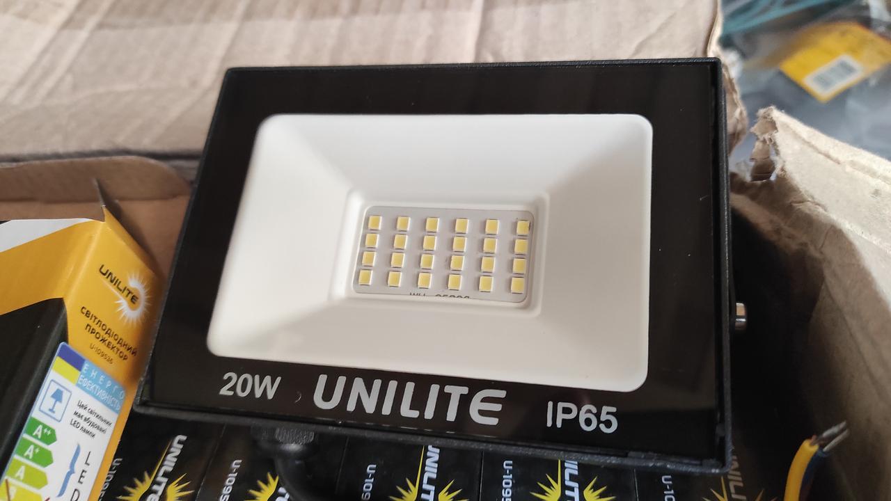 Светодиодный прожектор 20w VARGO UNILITE smd LED прожектор 20 ватт led 20w, фото 1