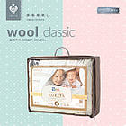 Дитяча ковдра в ліжечко від 0-36 100х135см, овеча шерсть Wool Classic, фото 4