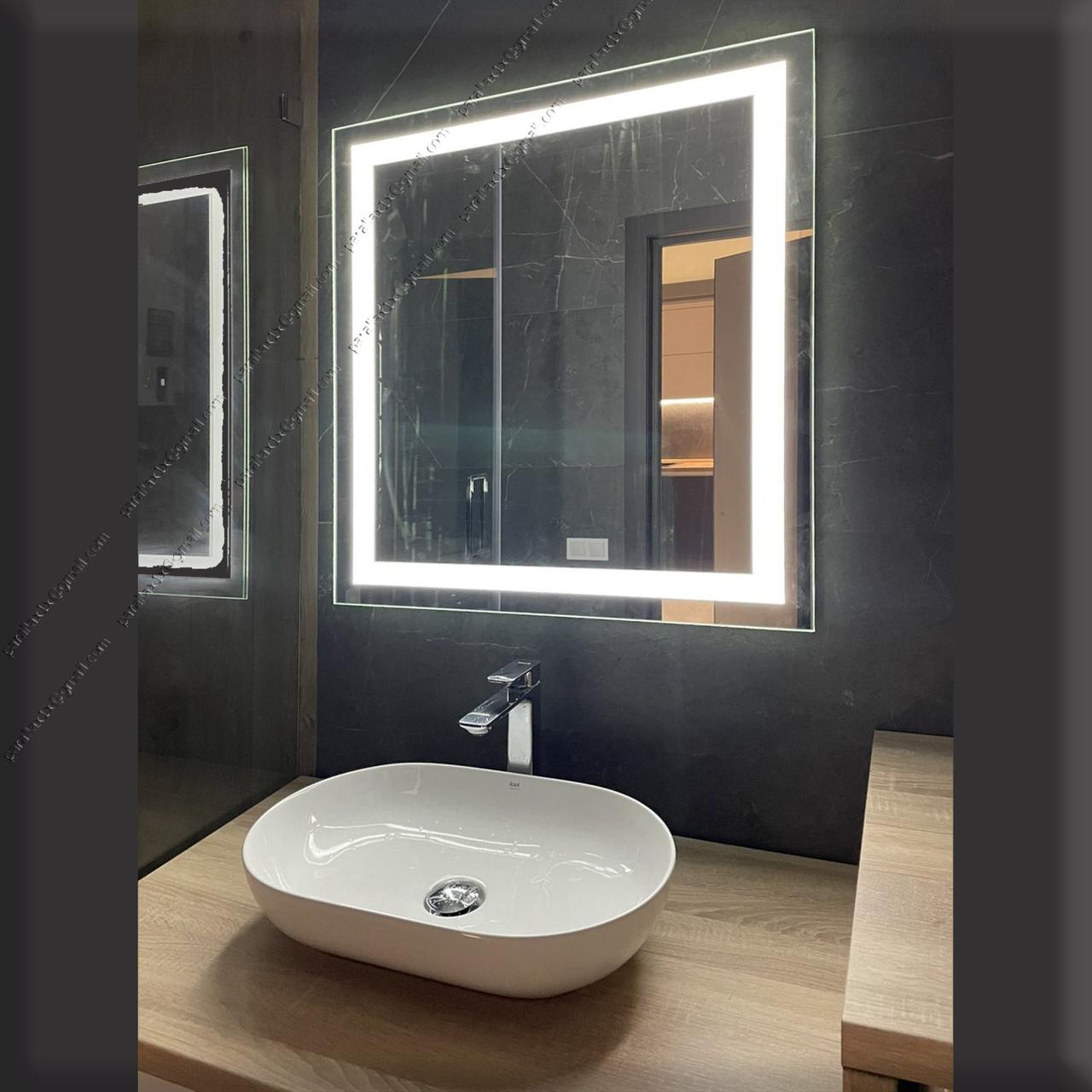 Дзеркало з LED-підсвіткою, 800х800 мм, L12А