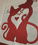 Японські панельки Закохані коти, 1,50-1,75 м, фото 2