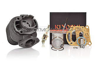 Поршнева Honda DIO 65 AF 34/35 циліндр ДІО ZX, LEAD AF48 (Ø44) "KIYOSHI" ТАЙВАНИНА (+свічка)