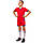 Футбольна форма підліткова Lingo червона LD-5018T, зростання 125-135, фото 2