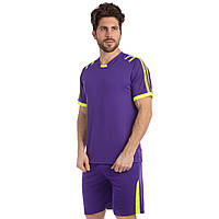 Форма футбольная (футболка, шорты) SP-Sport Chic фиолетовая CO-1608, рост 160-165: Gsport