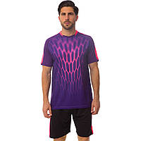 Форма футбольная (футболка, шорты) SP-Sport фиолетовая M8612, рост 165: Gsport L