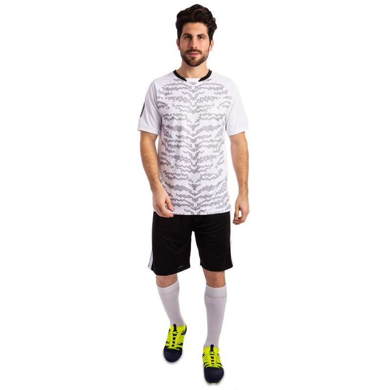 Футбольная форма SP-Sport Pixel черно-белая 1704, рост 160-165: Gsport M - фото 2 - id-p1347304828