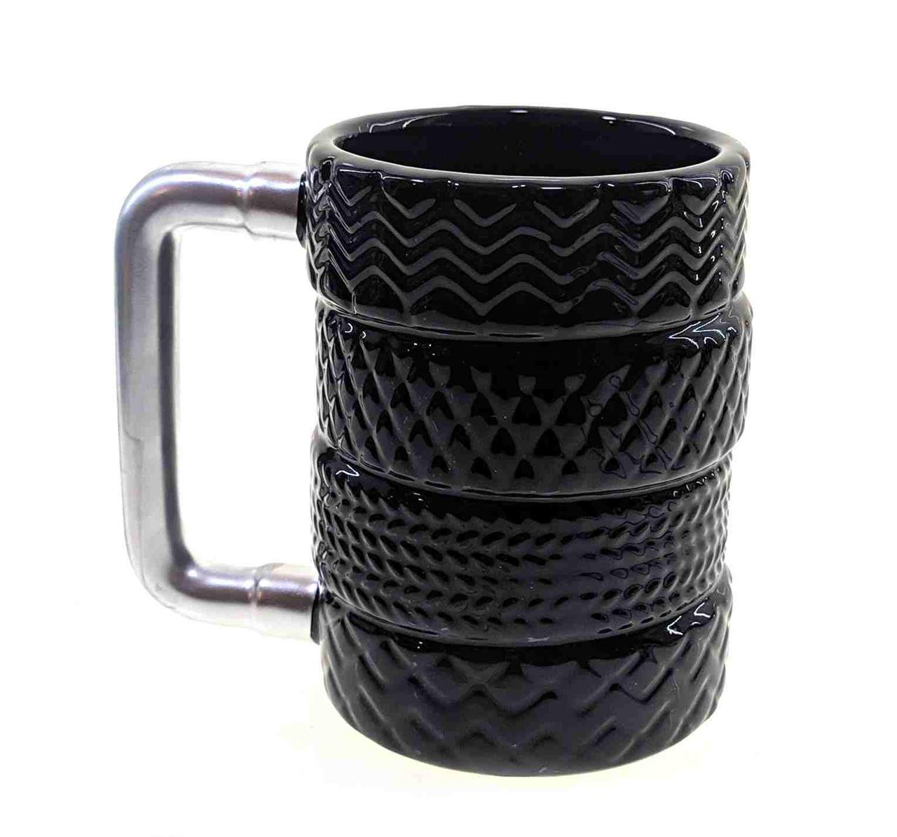 Чашка керамічна "Шини" 12,5х12х8см (32937A)