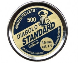 Кулі пневм Kovohute Standard 0,5 г 4,5 мм 500 шт/уп, фото 1