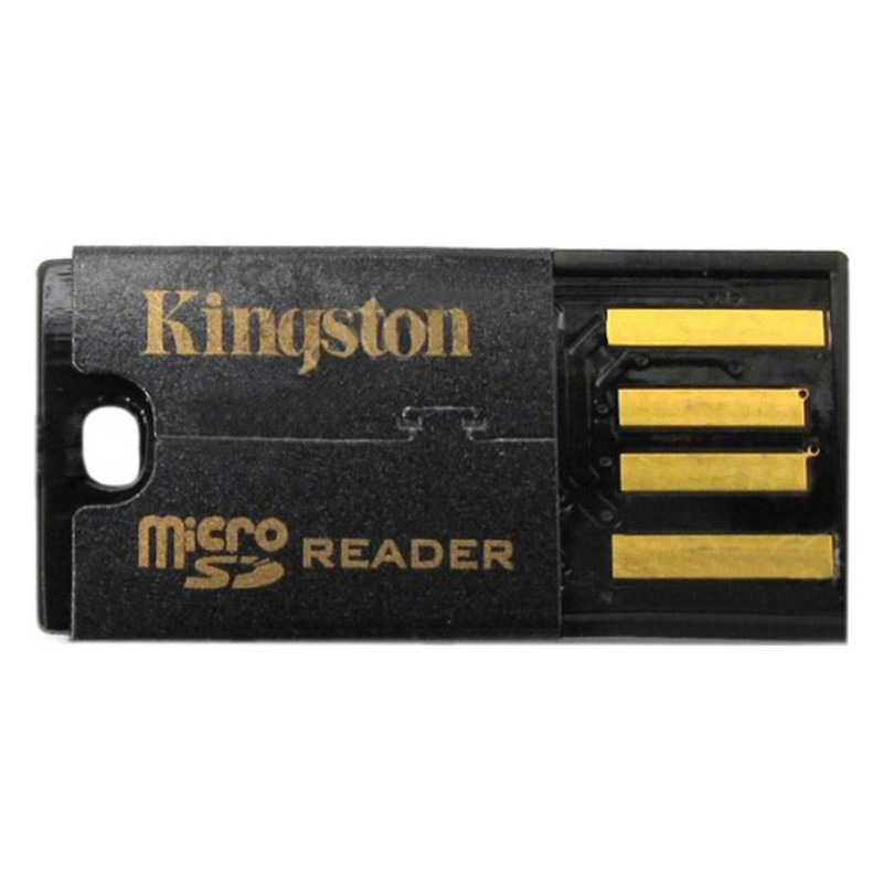 Картридер Kingston USB microSD Reader FCR-MRG2 (Черный) - фото 3 - id-p1347359790