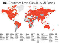 Casa Rinaldi вже у 101 країні світу