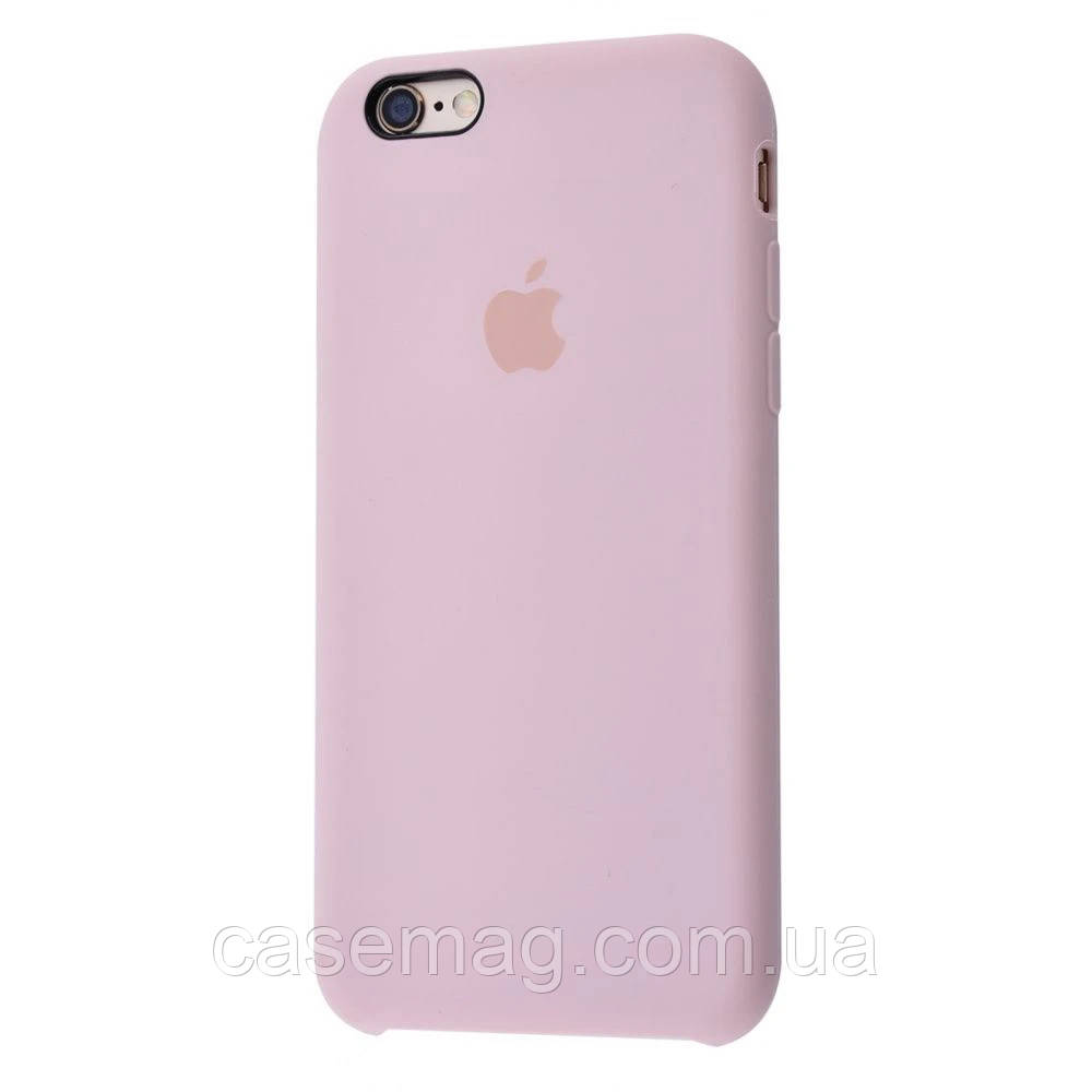 Чохол Silicone case для IPhone 6 Plus/6s Plus Pink Sand пудра