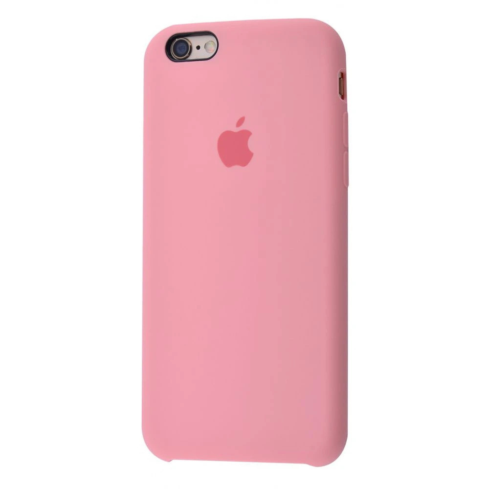 Чохол Silicone case для IPhone 6 Plus/6s Plus Pink рожевий