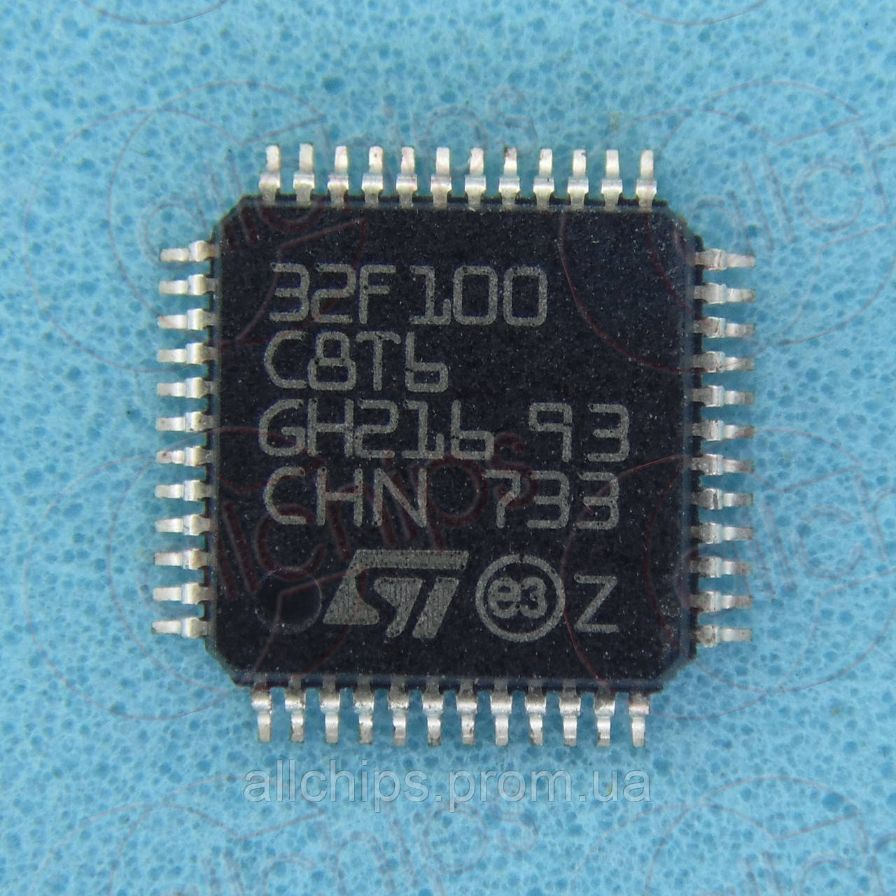 Микроконтроллер 32бит 24МГц ST STm32F100C8T6B LQFP48 - фото 1 - id-p143437111