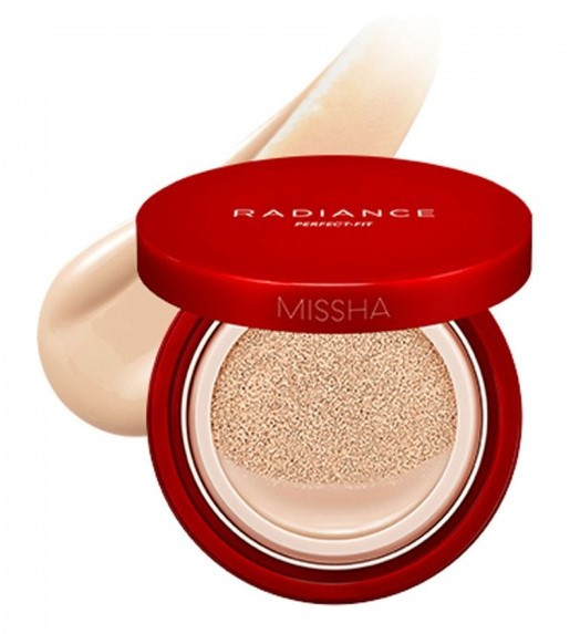 Ультрастійкий кушон Missha Radiance Perfect-fit Cushion SPF50+ PA+++ No23 15 г