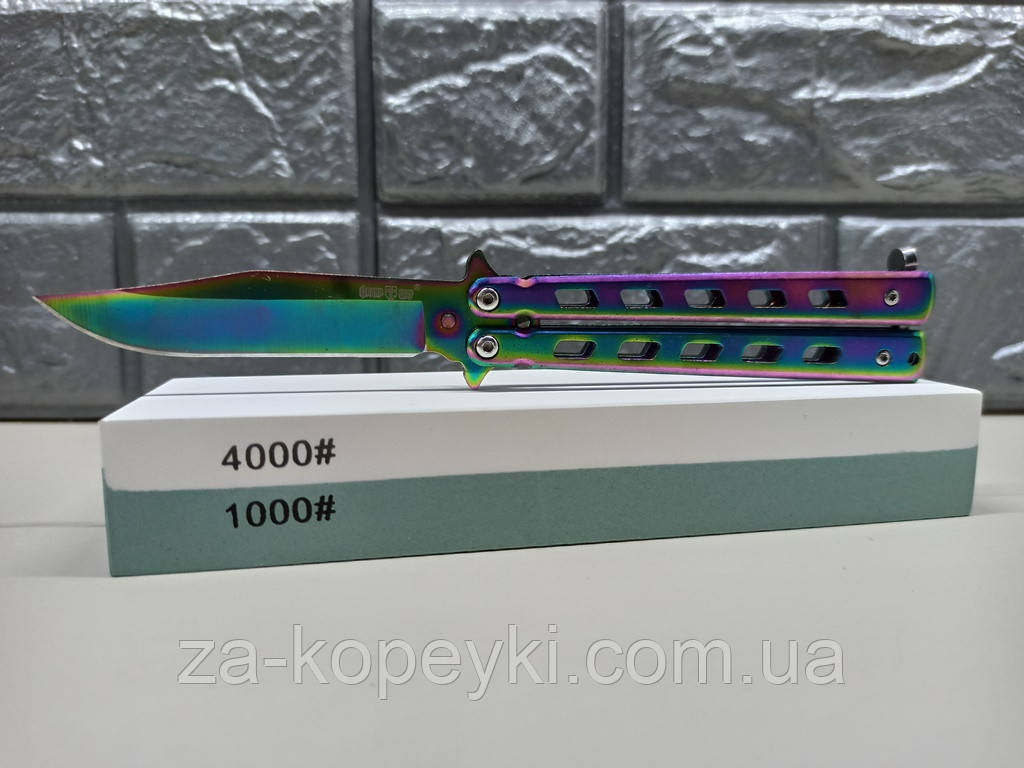 Камінь точильний водяний двосторонній 1000/4000