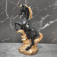 Сувенирная статуэтка - фигурка "Лошадь"(конь) черная. Шикарный подарок и декор для дома.