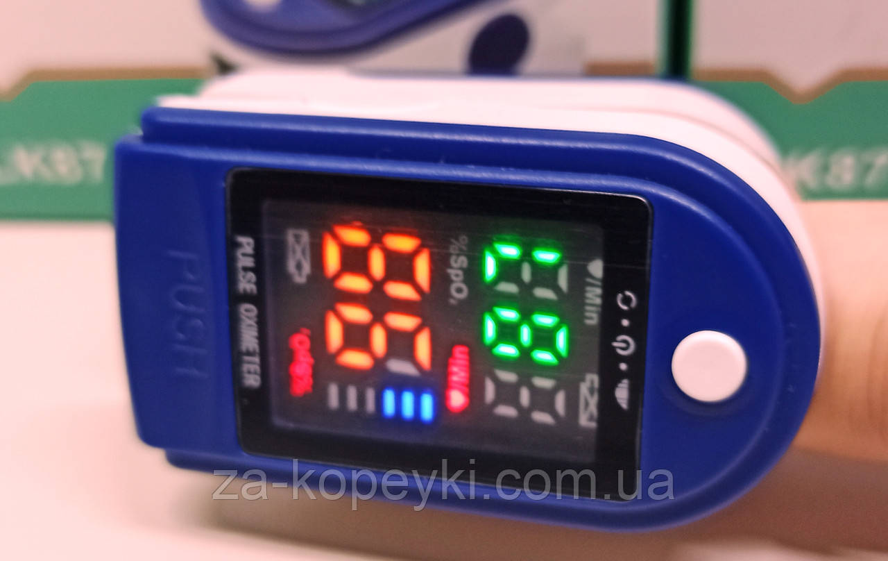 Пульсоксиметр на палець Oximeter LK 87