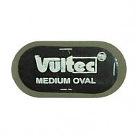 Латка овальная для ремонта камер Vultec Medium Oval 100 х 50 мм.,(США стиль), Vultec Индия