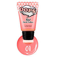 Тинт-румяна с кушоном Berrisom Oops Tint Cheek Cushion 01 Sugar Pink 20 мл